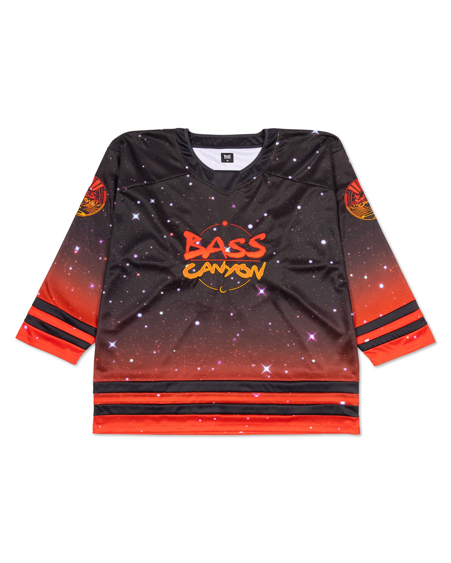Bass Canyon Hockey Jersey - Red Orange
