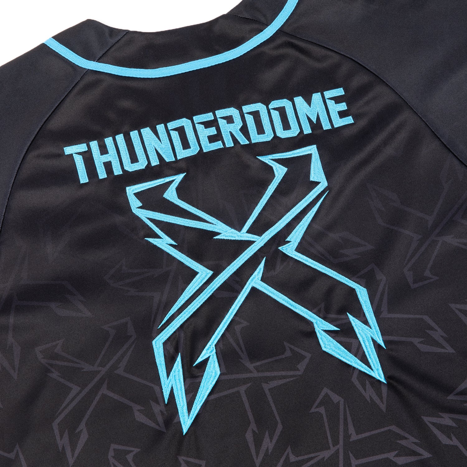 Excision Thunderdome Baseball Jersey Black/Teal