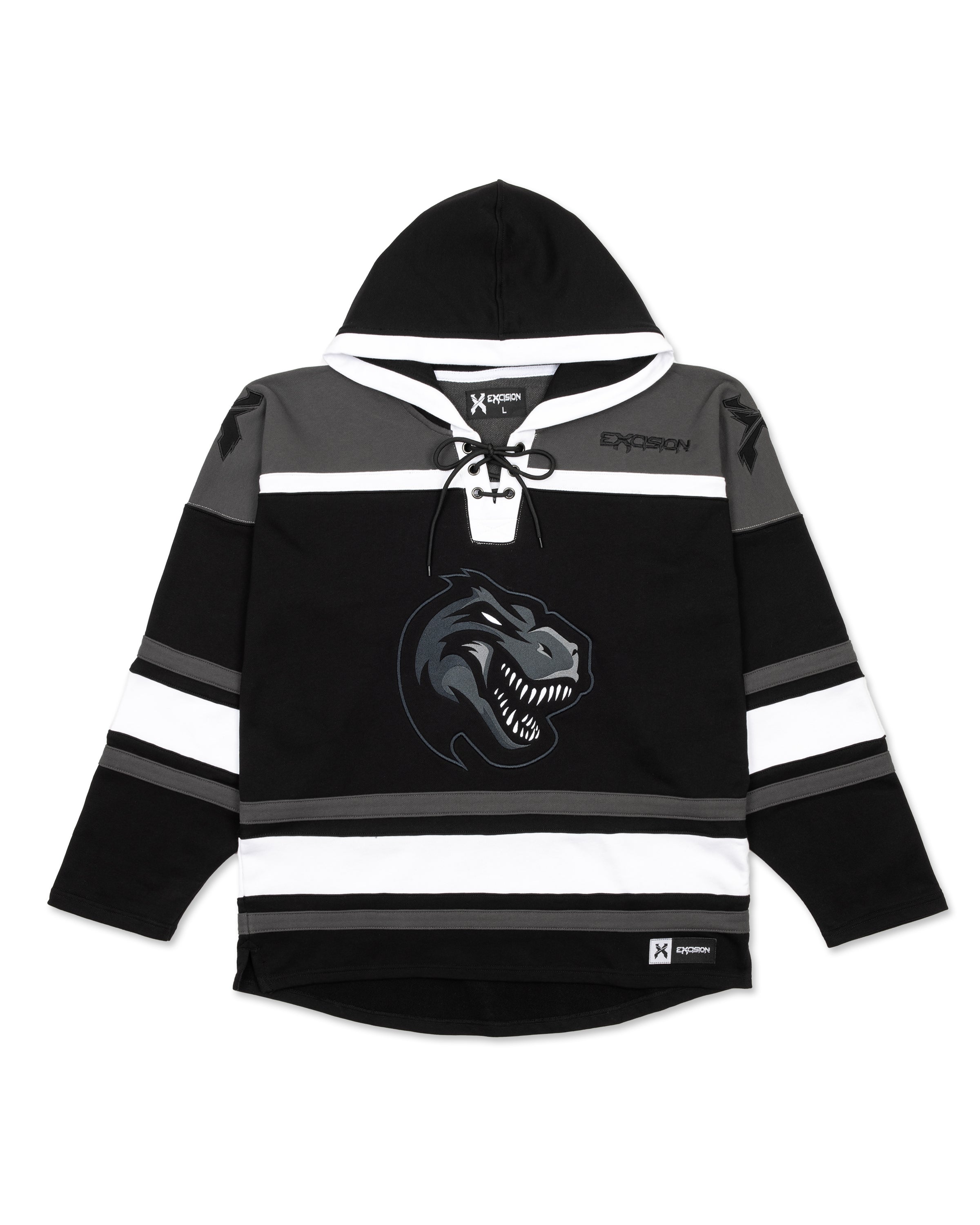 Lacer Hockey Hoodie Black