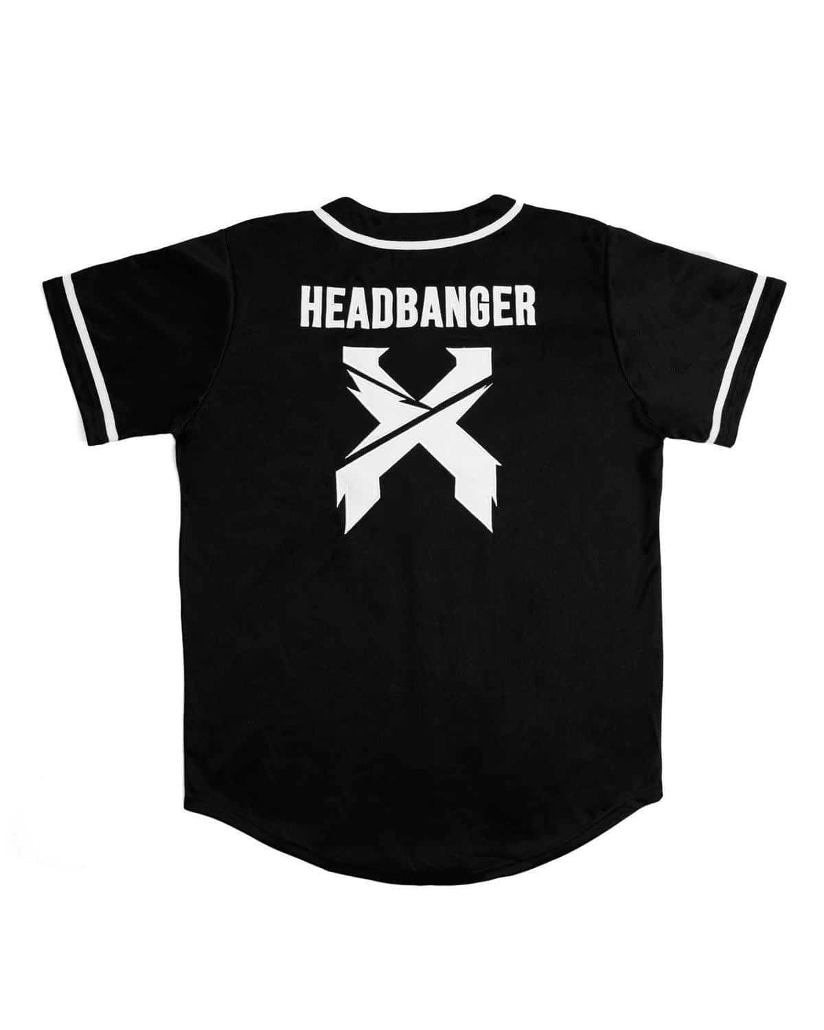 Excision Baseball Jersey (Black/White)