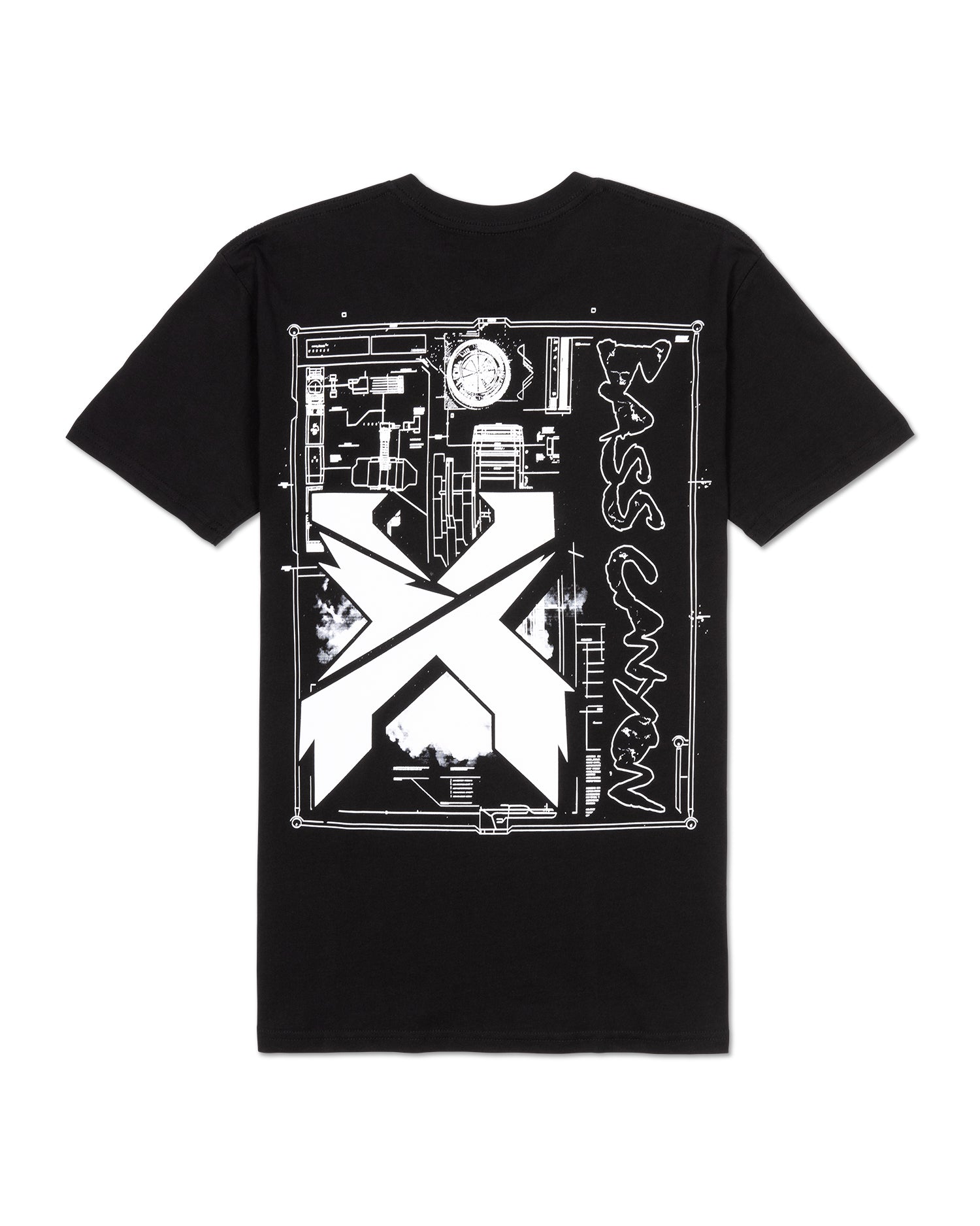 Bass Canyon 2024 White Blueprint Tees