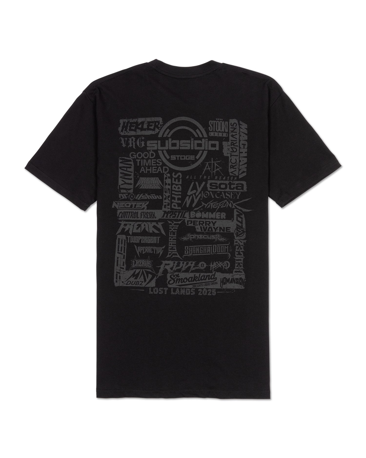 Subsidia Stage Lineup Tee 2025