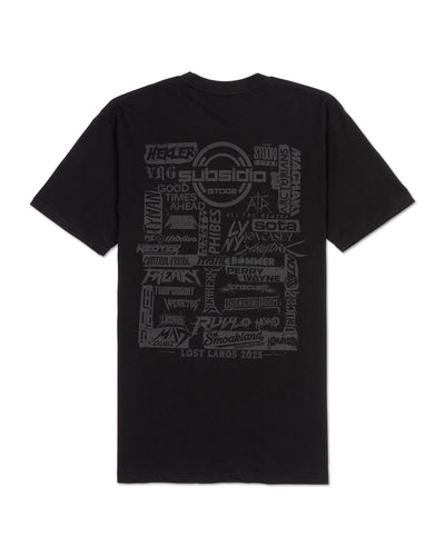 Subsidia Stage Lineup Tee 2025