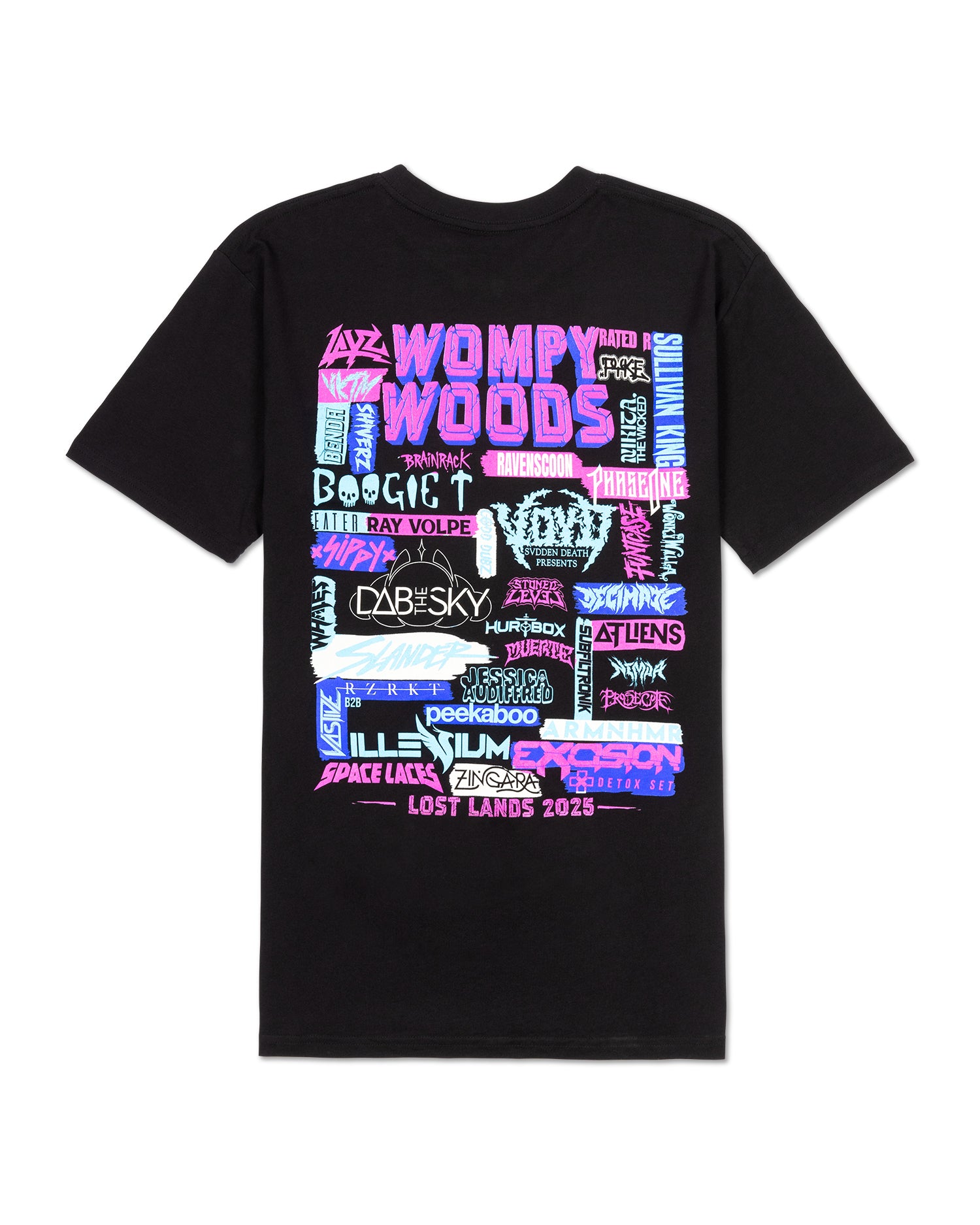 Wompy Woods Lineup Tee 2025