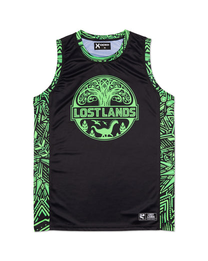Excision Green Lost Lands Basketball Jersey