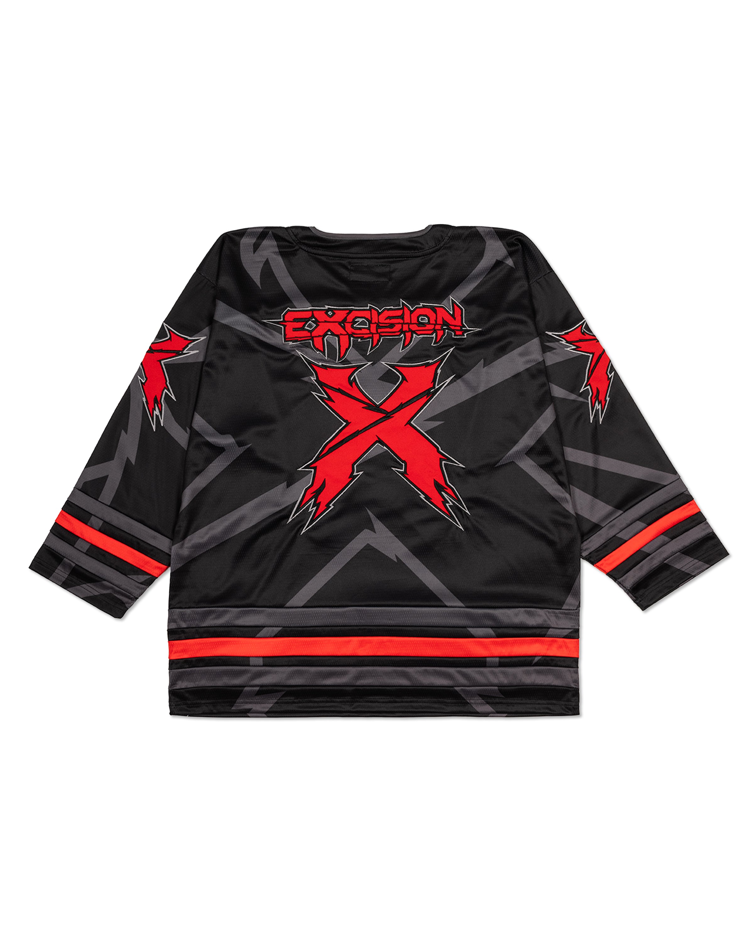 Red/Black Hockey Jersey - Excision