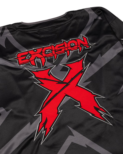 Red/Black Hockey Jersey - Excision