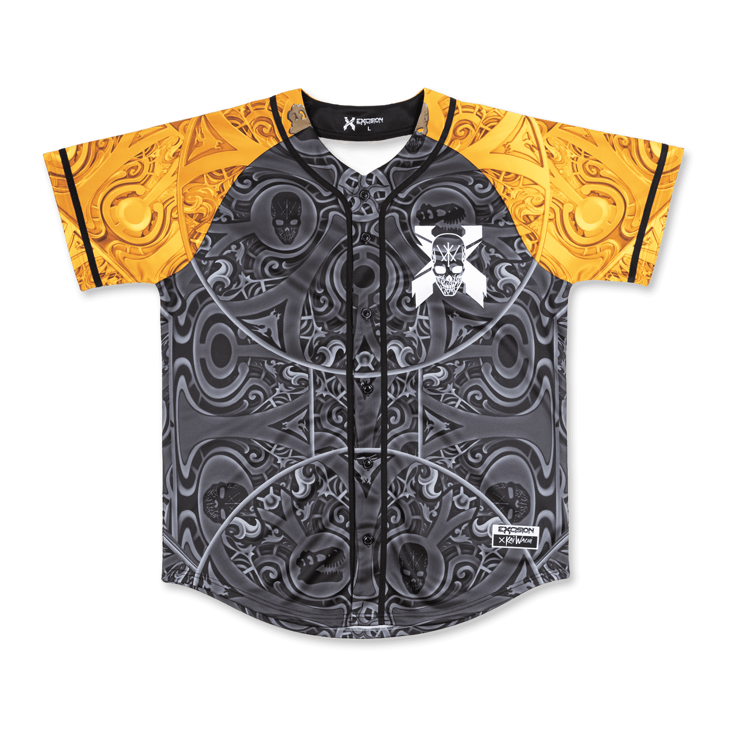 Excision x Kai Wachi Thunderdome Baseball Jersey