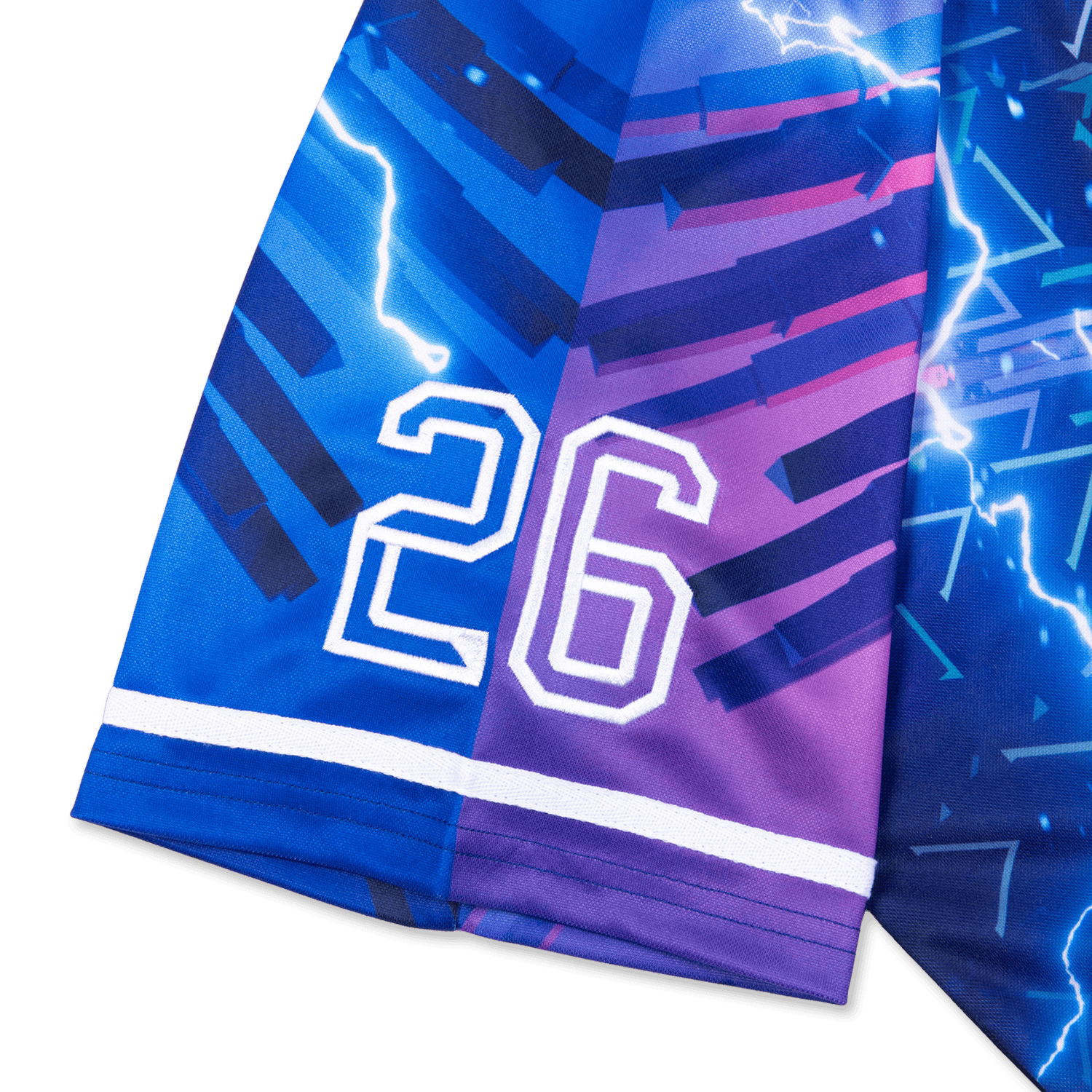Excision Thunderdome Lightning Bolt Baseball Jersey
