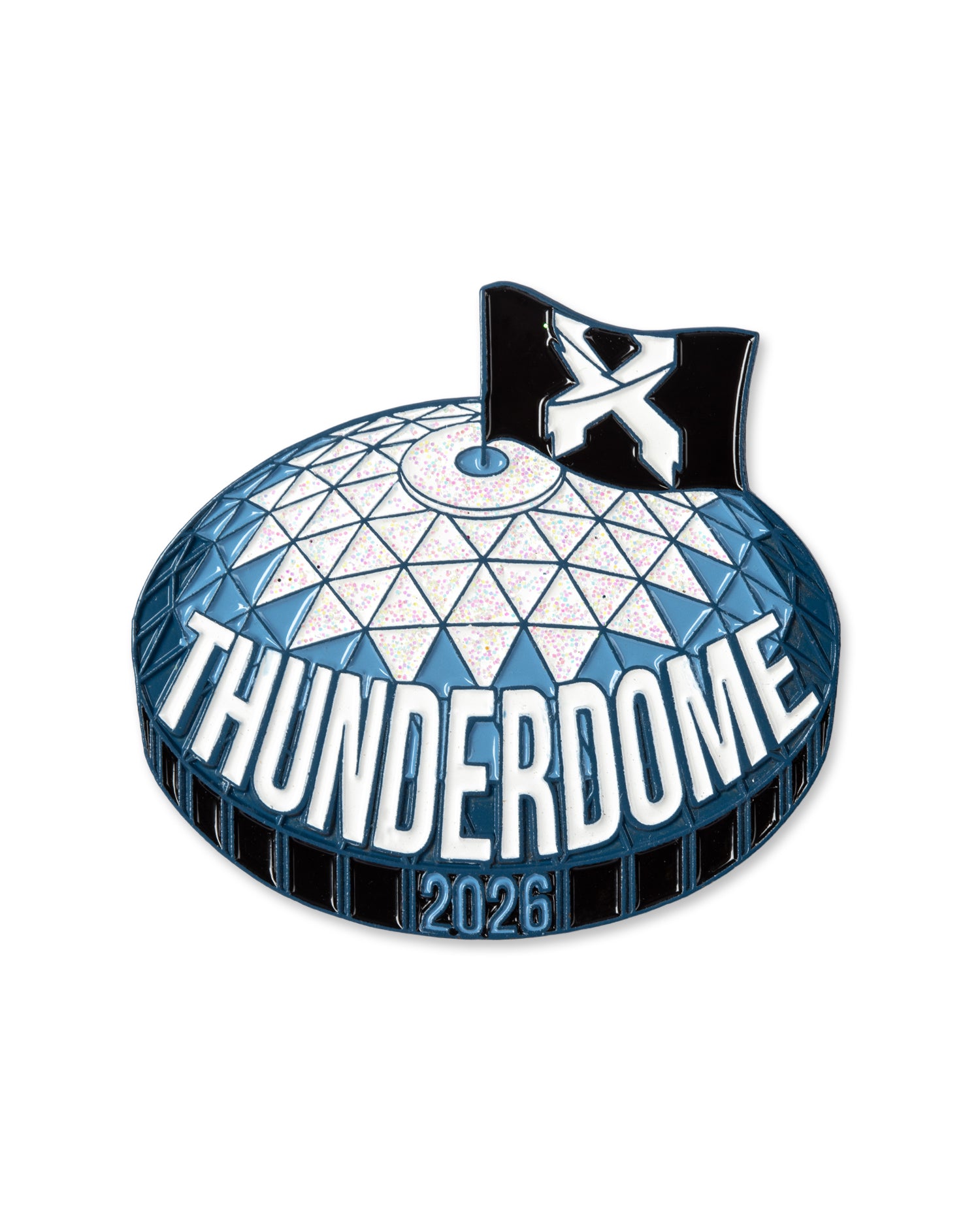 Blue Thunderdome Pin