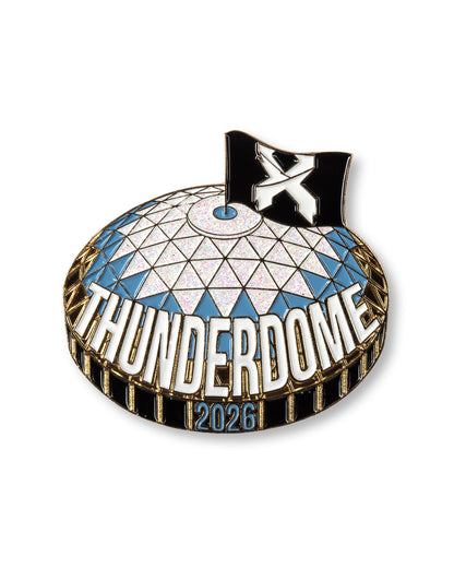 Gold Thunderdome Pin
