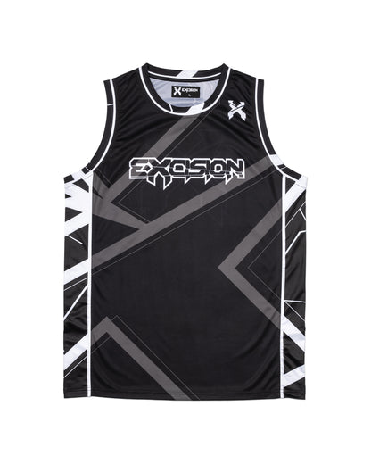 Excision White Basketball Jersey - Excision