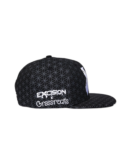 Grassroots Hat Black - Excision