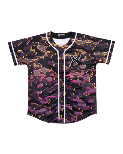 Excision Pink Camo Baseball Jersey - Excision