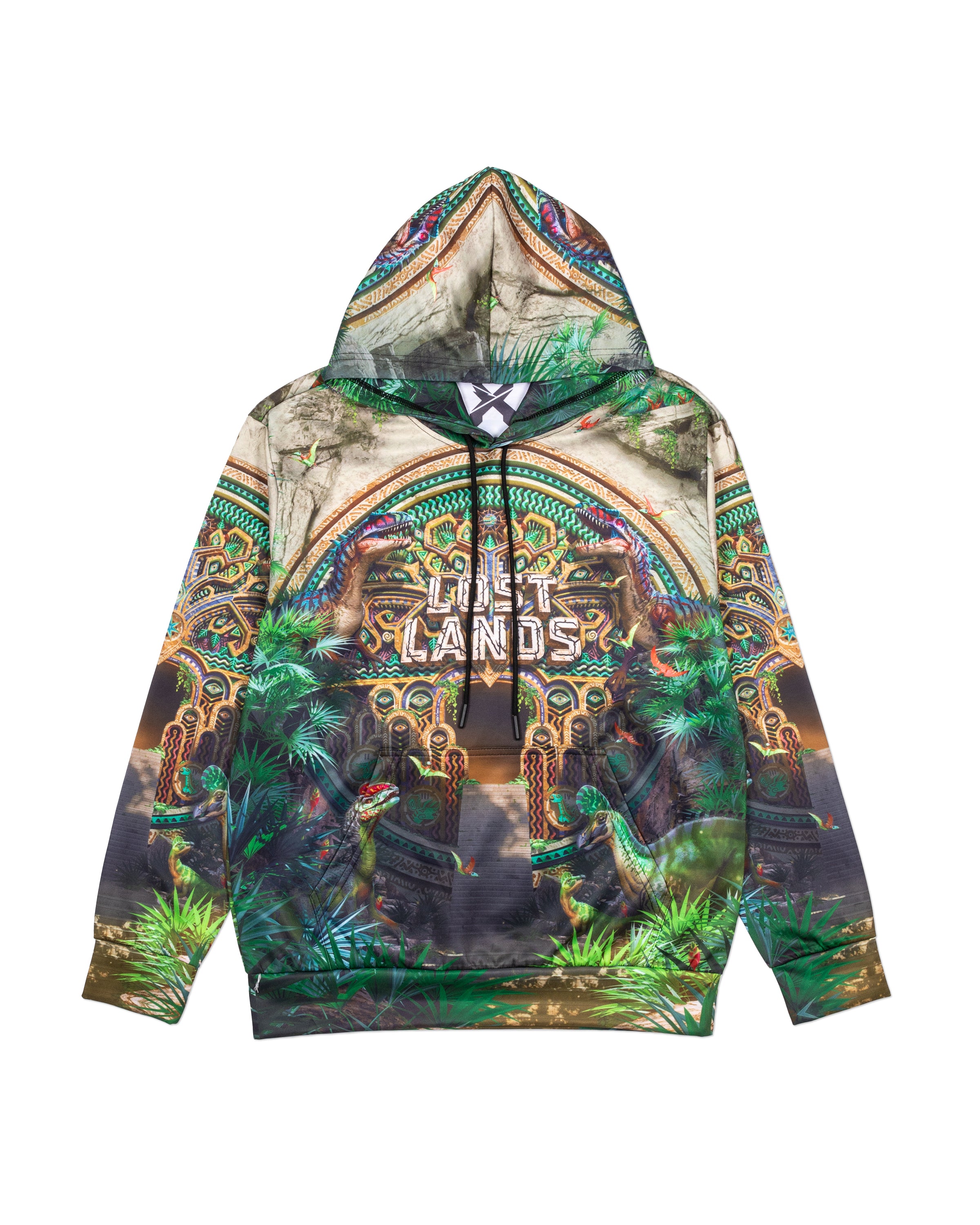 Lost Lands 2024 Sublimated Lineup Hoodie - Excision