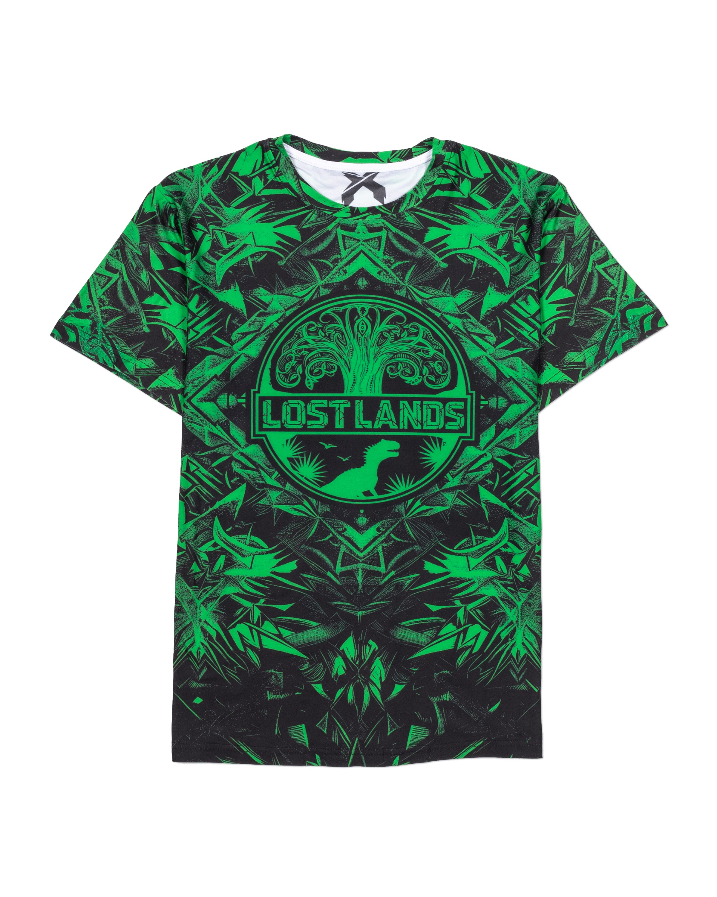 Lost Lands 2024 Sublimated Tee (Green) - Excision