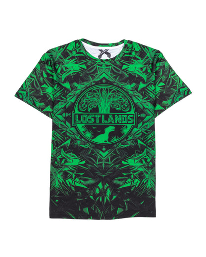 Lost Lands 2024 Sublimated Tee (Green) - Excision