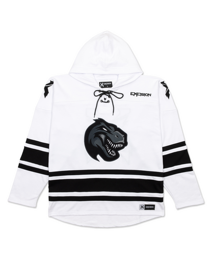 Lacer Hockey Hoodie - White