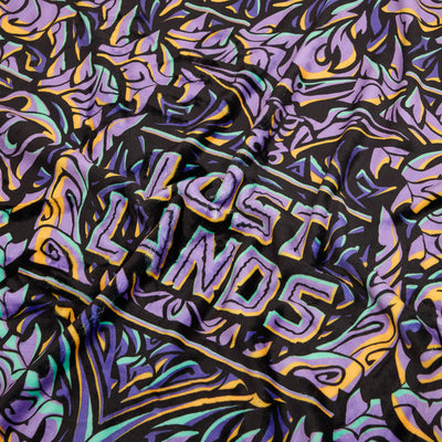 Ancient Bones Blanket - Neon Purple