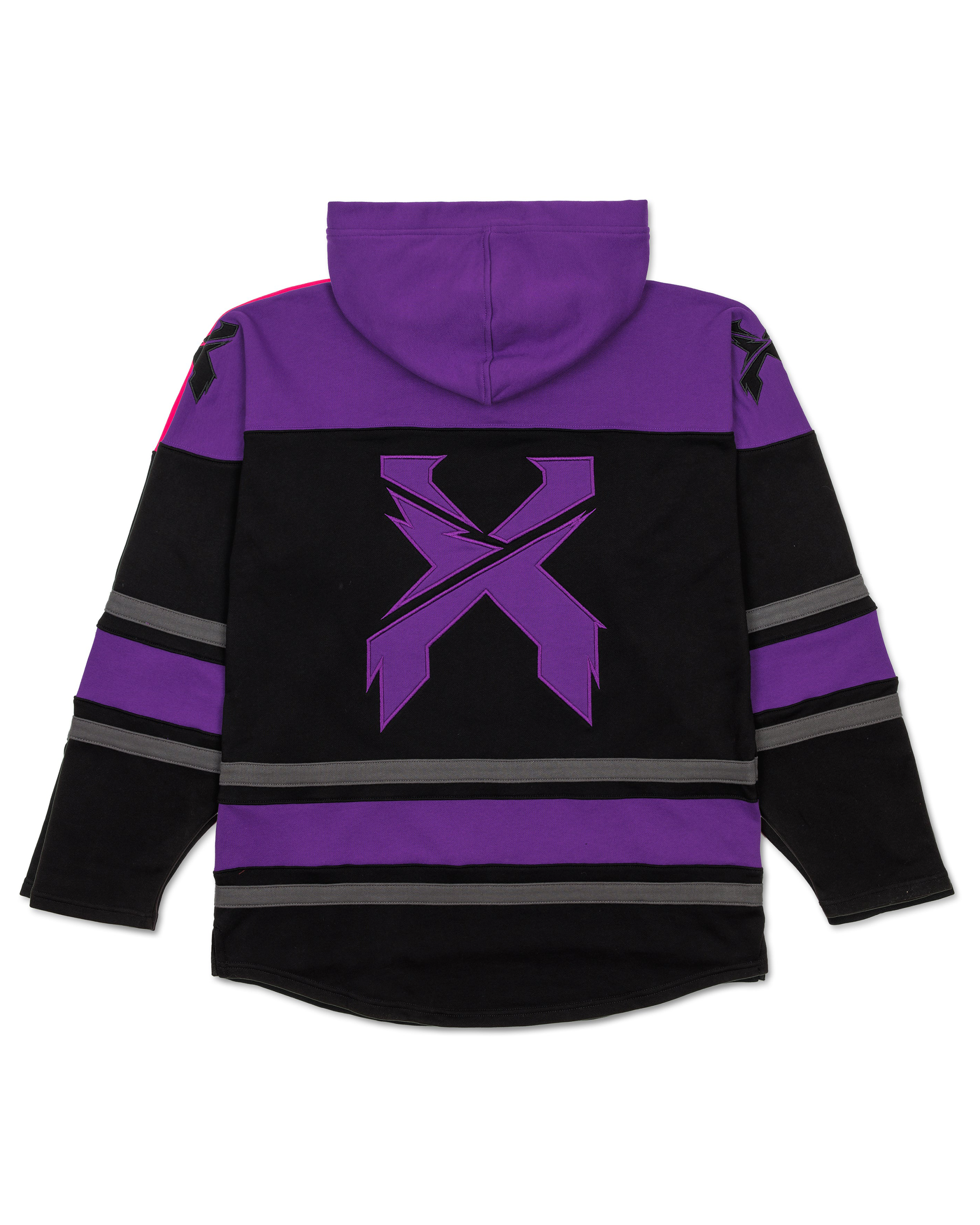 Lacer Hockey Hoodie - Purple