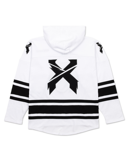 Lacer Hockey Hoodie - White