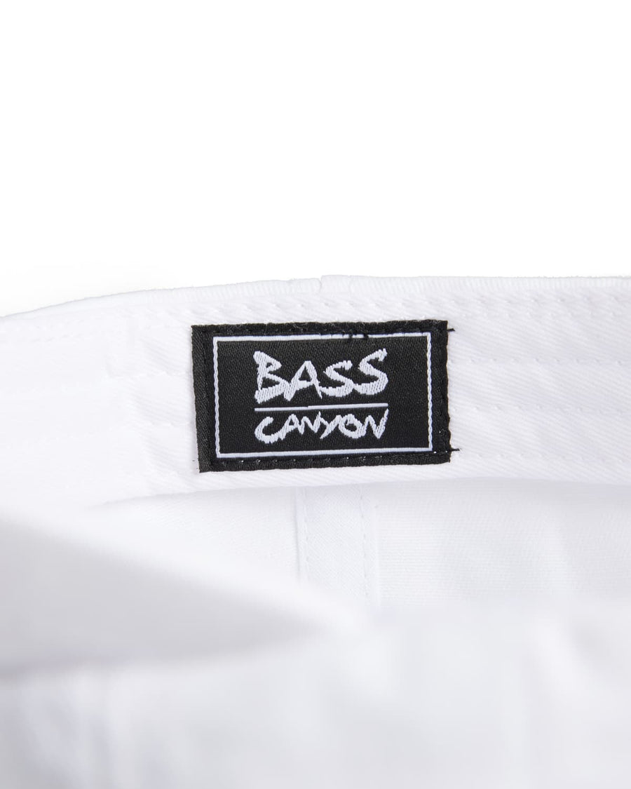 Bass Canyon Dad Hat - White