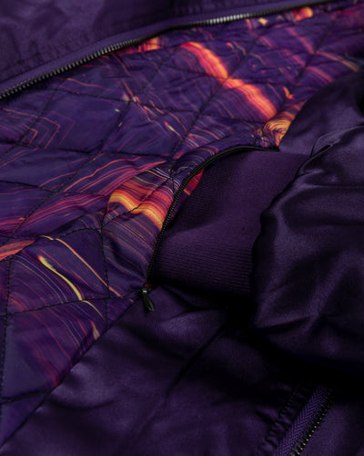 Bass Canyon Flight Jacket (Purple) - Excision