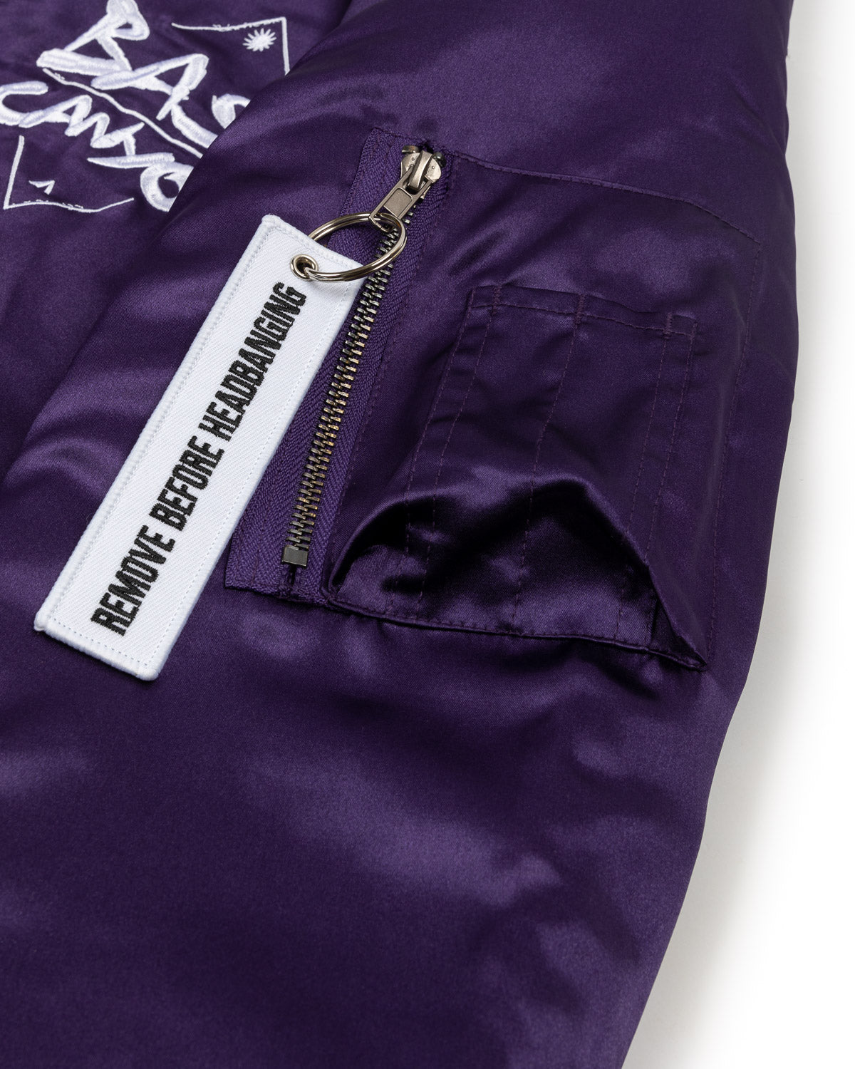 Bass Canyon Flight Jacket (Purple)