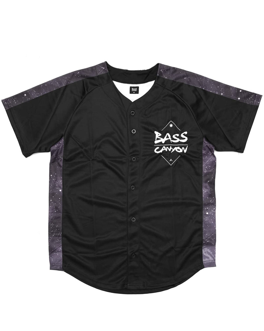 Bass Canyon Baseball Jersey (Black/White)