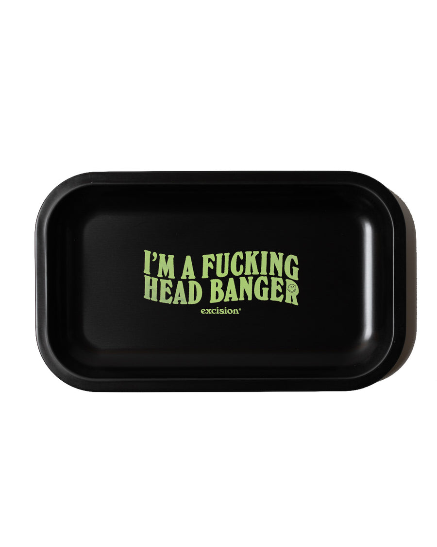 Headbanger Accessory Tray (Black/Green)