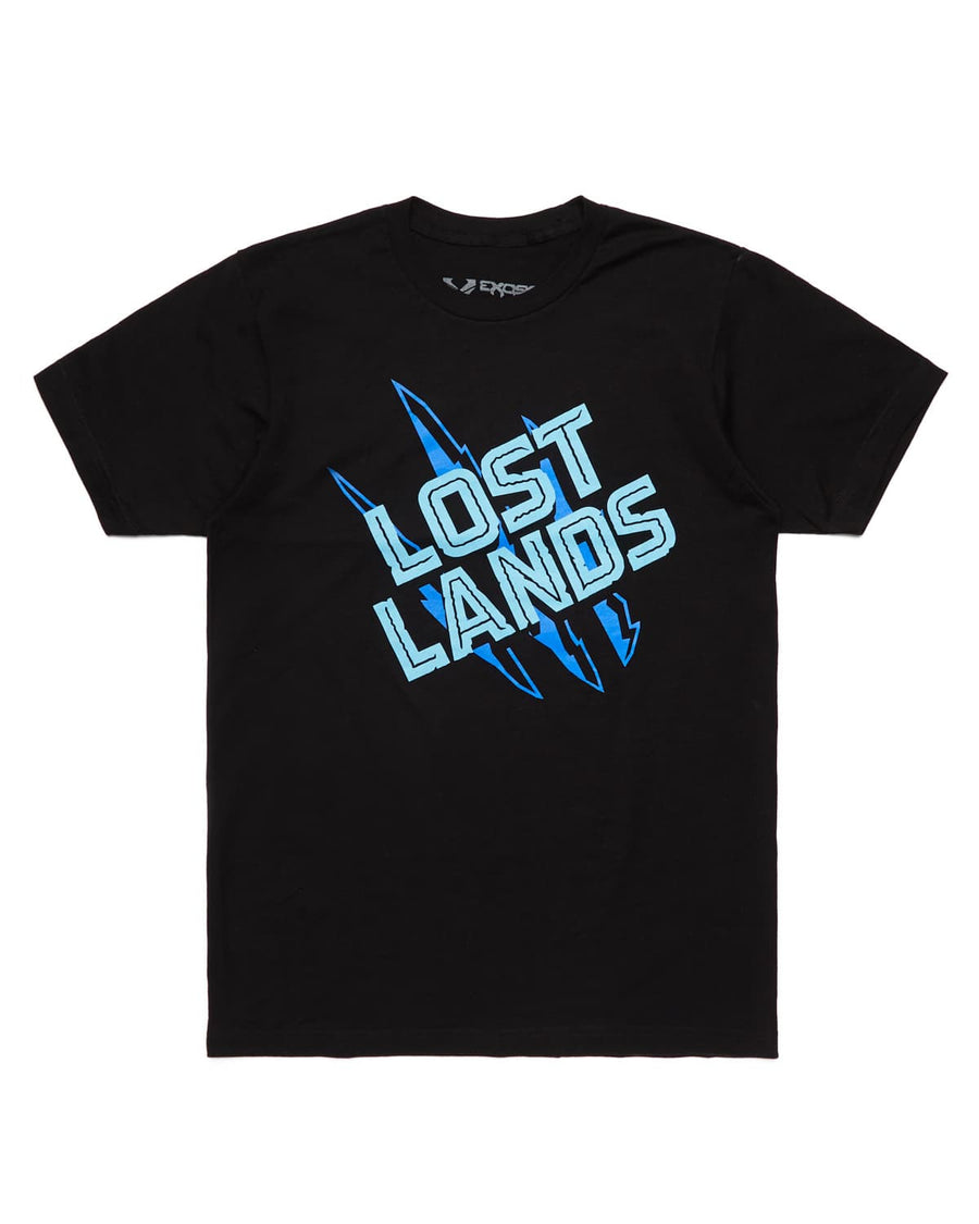 Slasher Tee (Black/Blue)