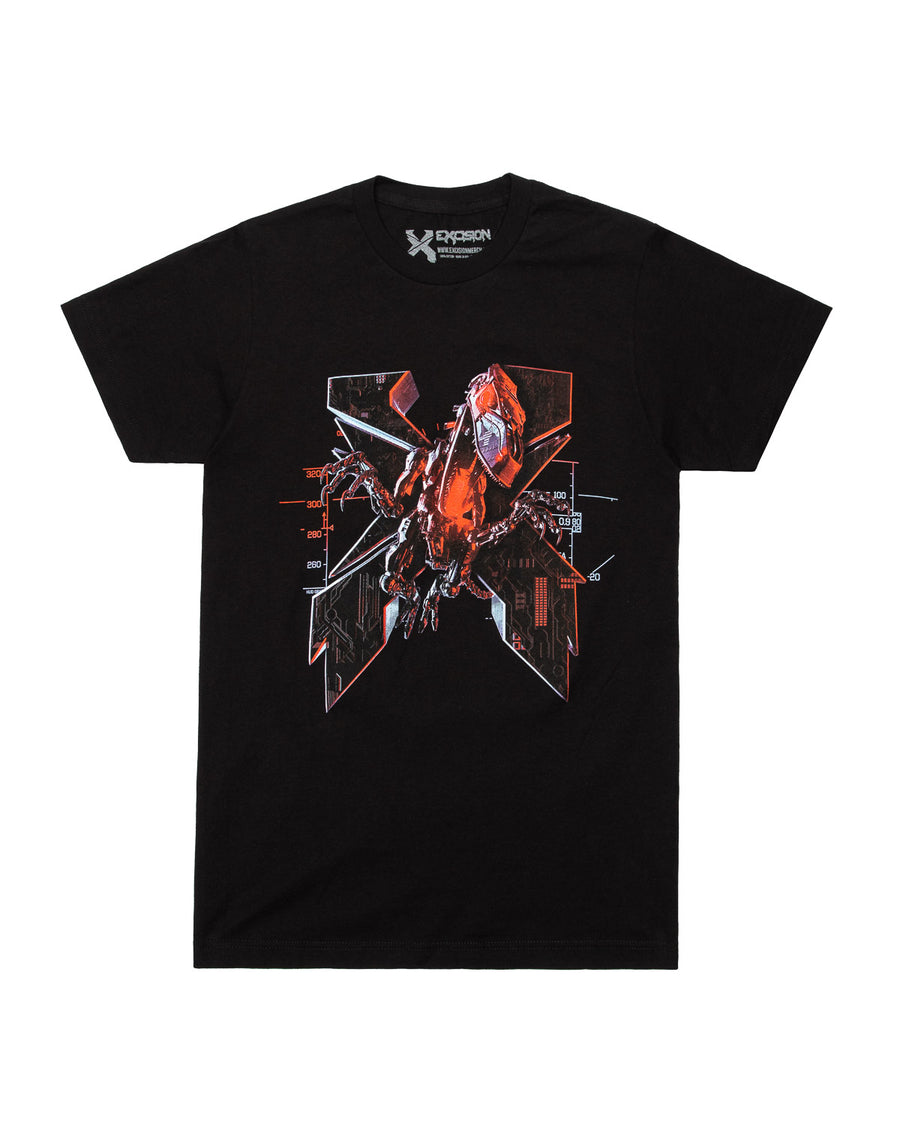 Magnetite Unisex T-Shirt (Black/Red)