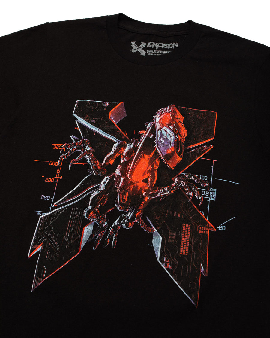 Magnetite Unisex T-Shirt (Black/Red)