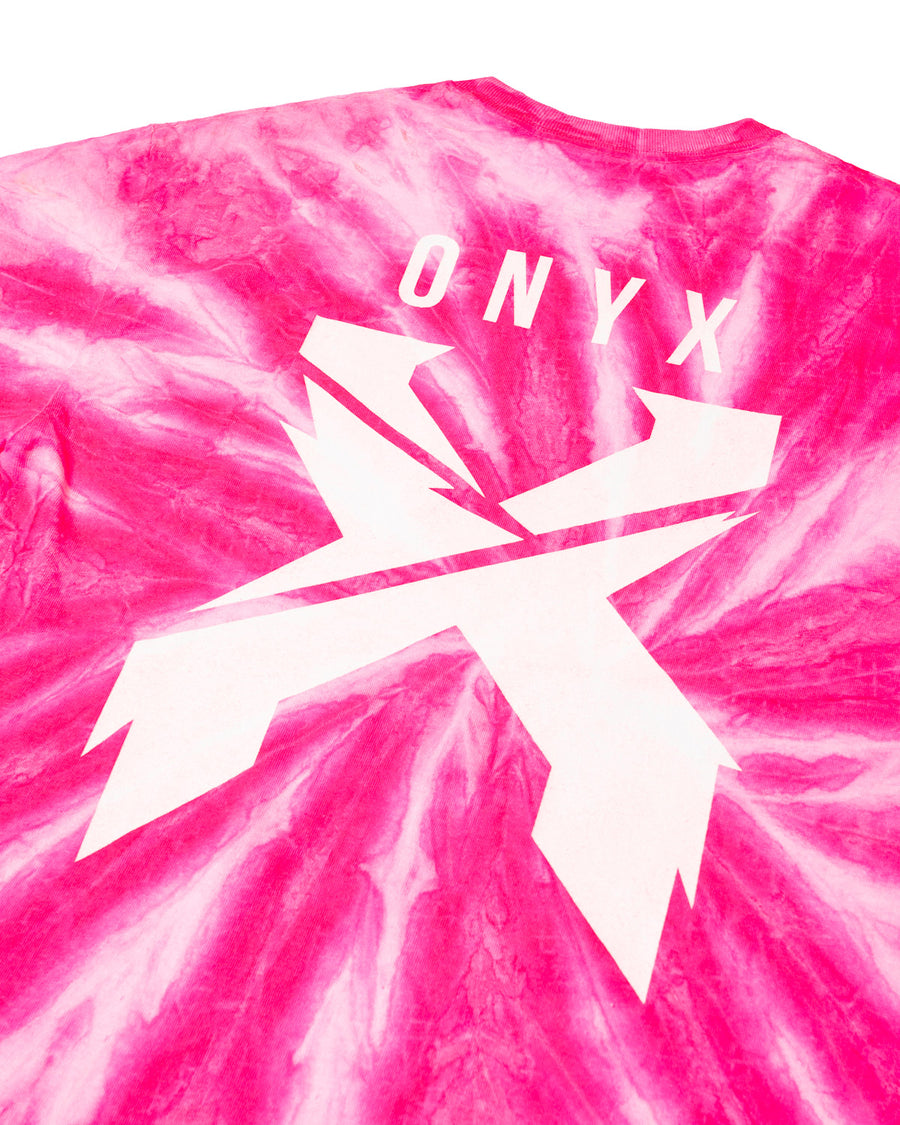 Onyx Tie Dye Tee (Pink)
