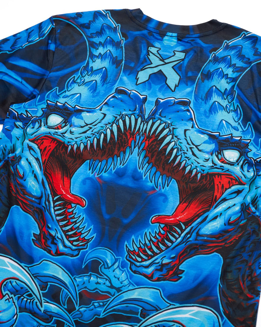 Raptor Attack Dye Sub Tee (Blue)