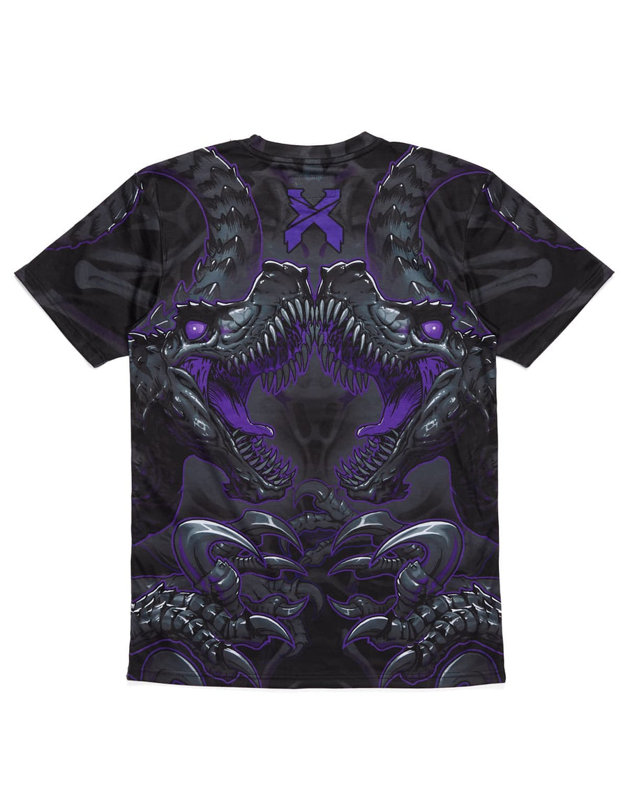 Raptor Attack Dye Sub Tee (Purple/Black)