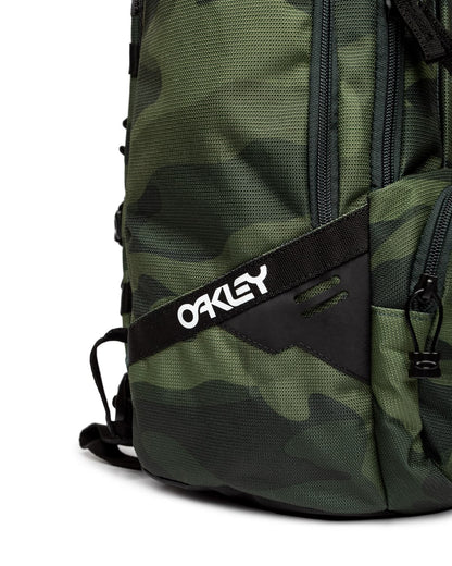 Sliced Logo Reflective Oakley Backpack (Camo) - Excision