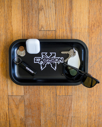 Sliced Logo Accessory Tray (Black/White) - Excision