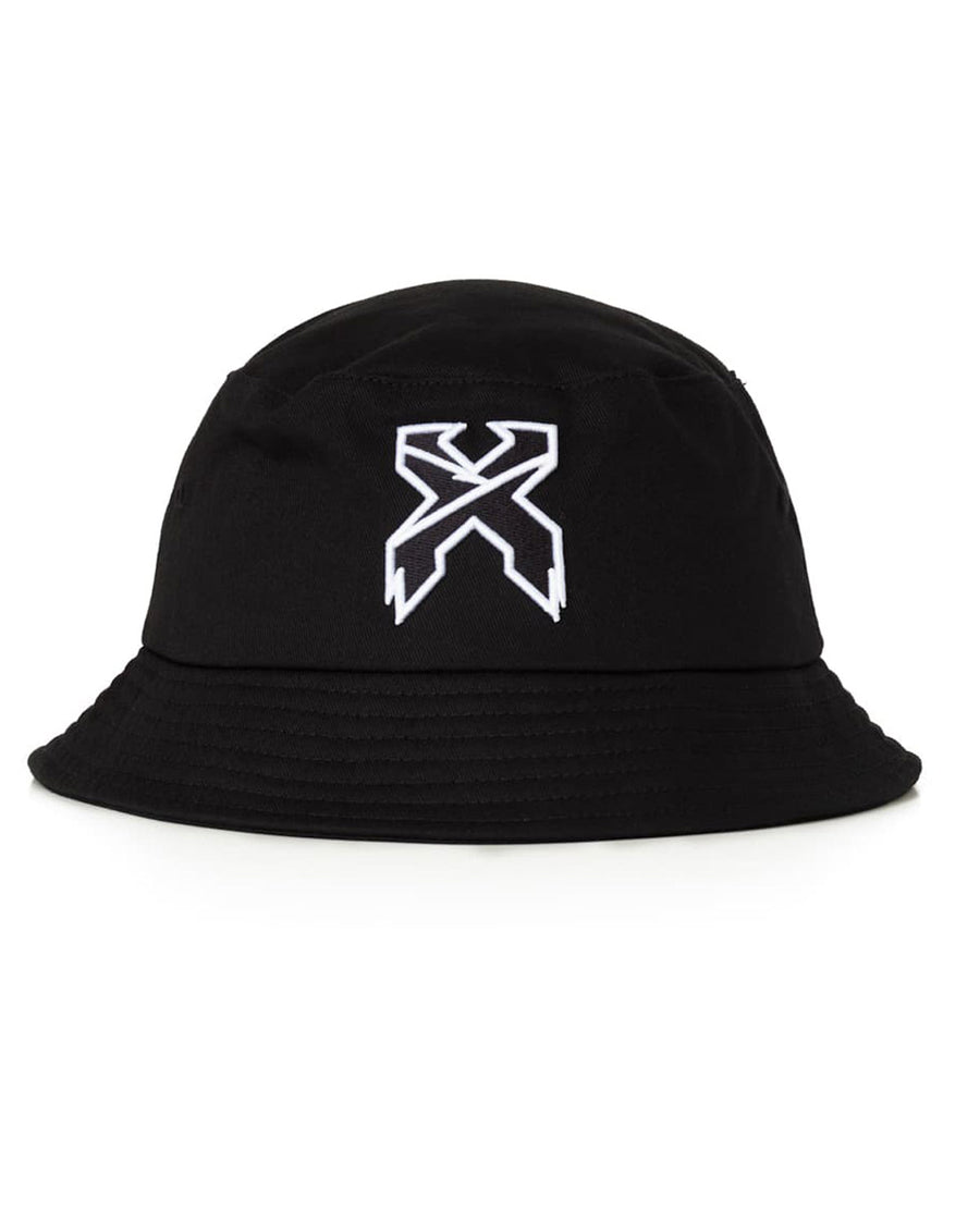 Sliced Logo Bucket Hat (Black/White)