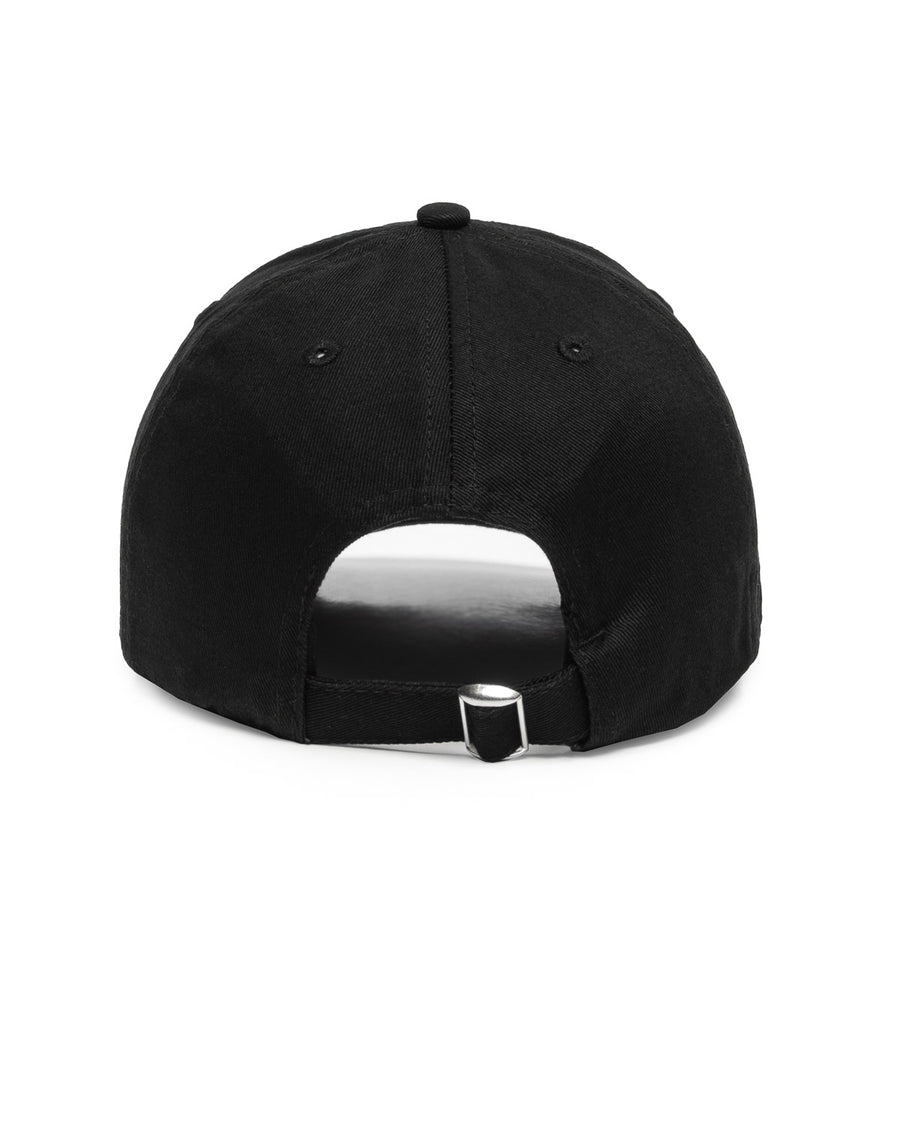 Sliced Logo Dad Hat (Black/White)