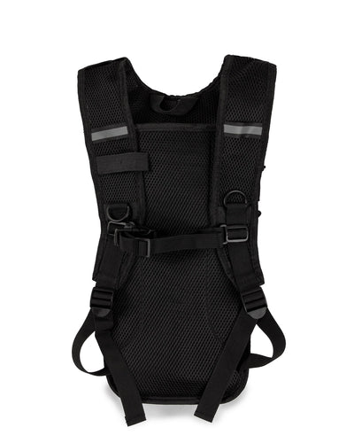 Sliced Logo Hydration Pack (Black/Clear) - Excision