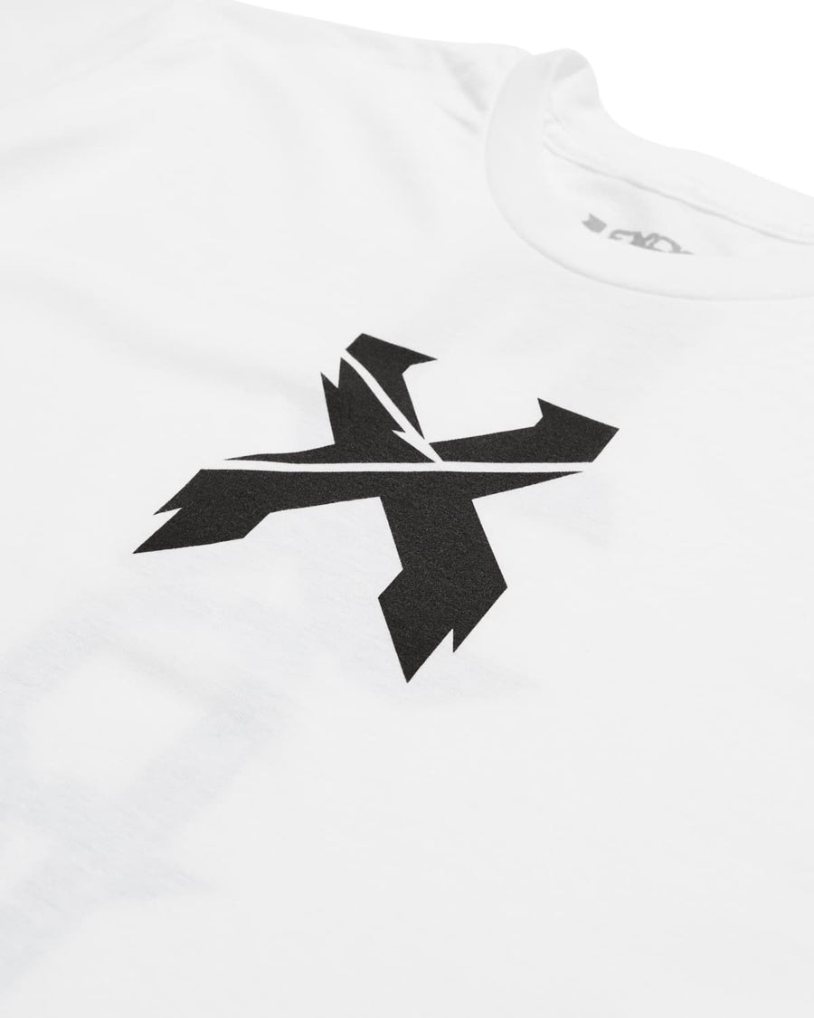 Excision Vertical Tee - White