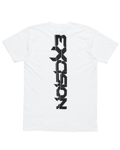 Excision Vertical Tee - White