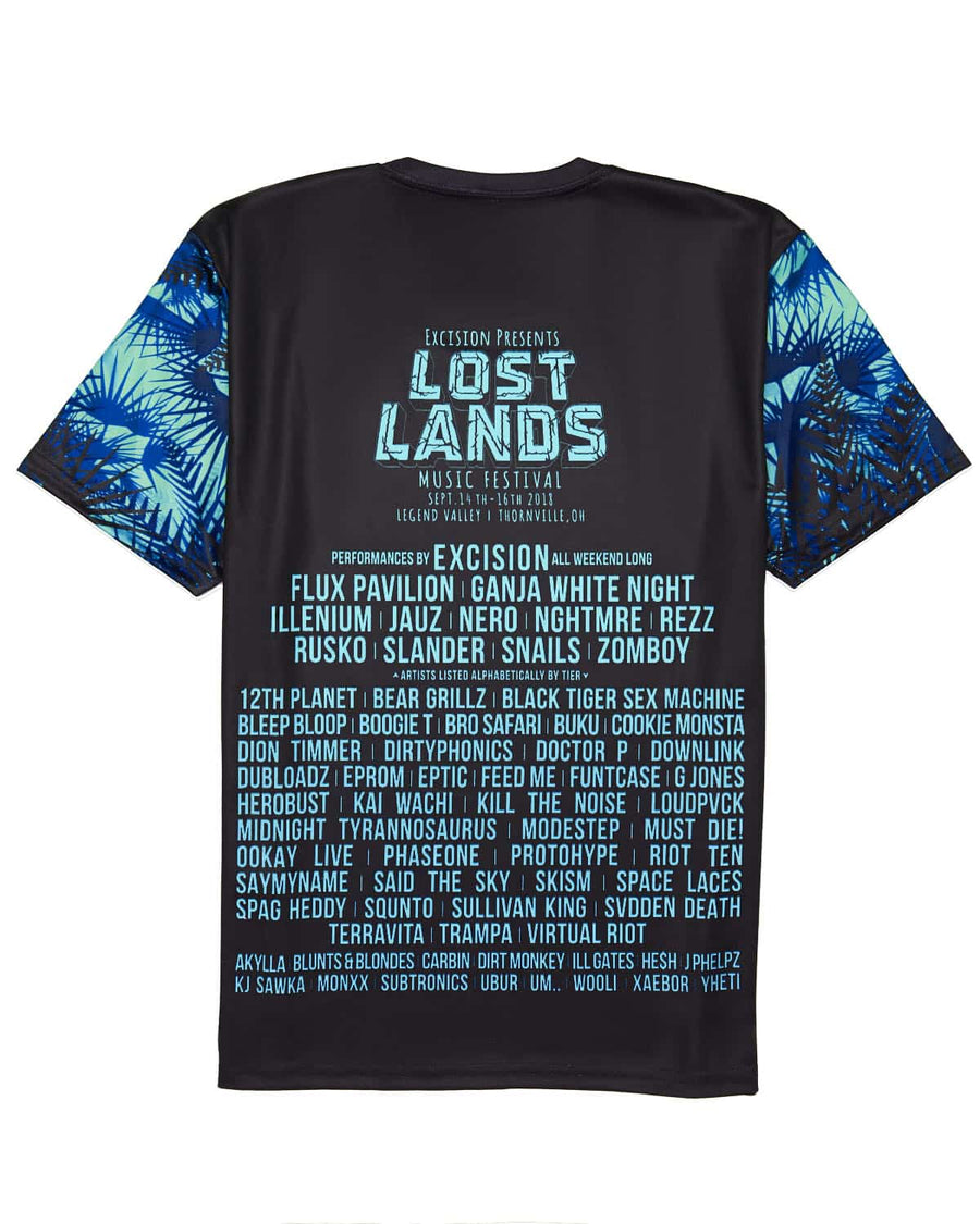 Official Lost Lands 2018 T-Shirt (Black/Blue)